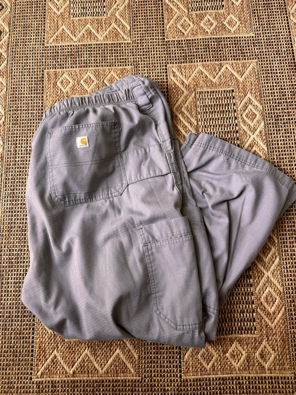 CARHARTT Mens Cargo Pants Gray Size 3XL